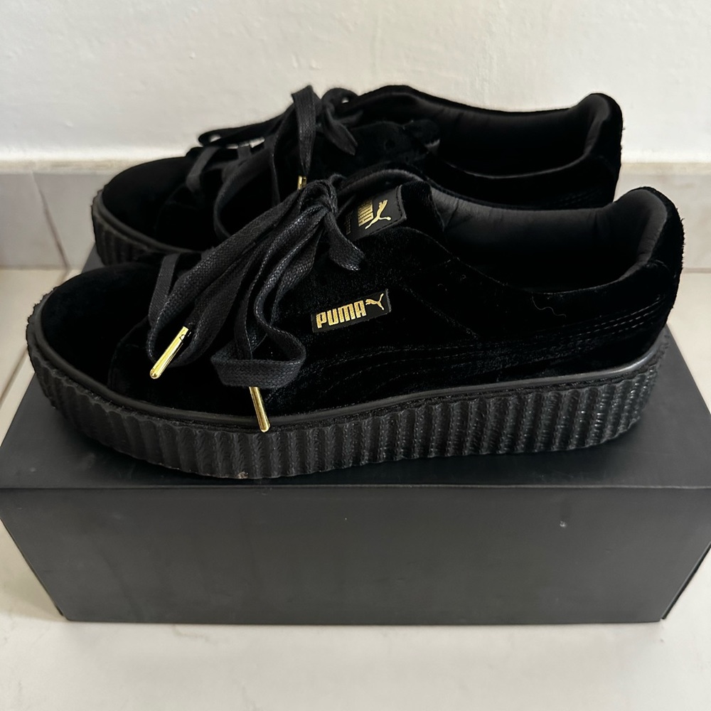 Fenty x Puma Black Velvet Creepers